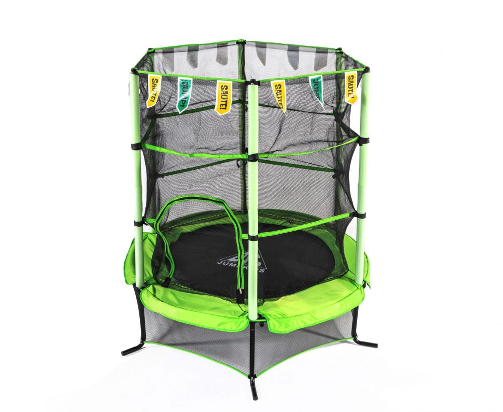 Батут DFC Jump Kids 55" зелёный (140 см)